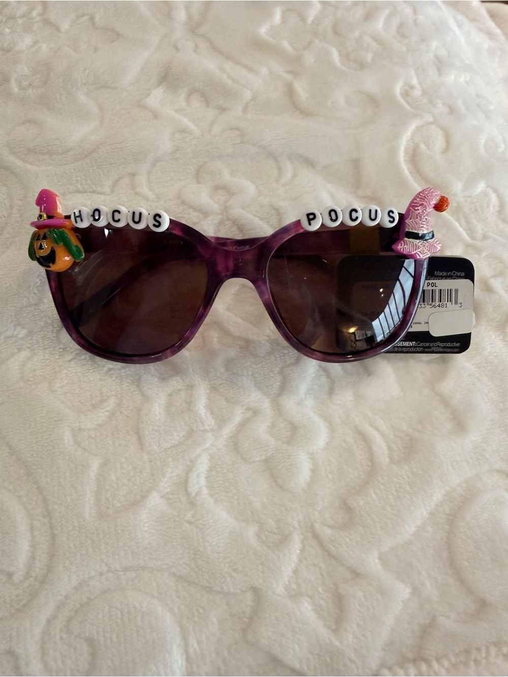 Foster Grant Purple and Yellow Polarized Sunglasses